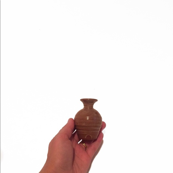 ceramic bud vase handmade in 1982 - Picture 2 of 4